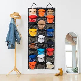 27 Deep Pockets Hat Rack for Baseball Caps | ProCase