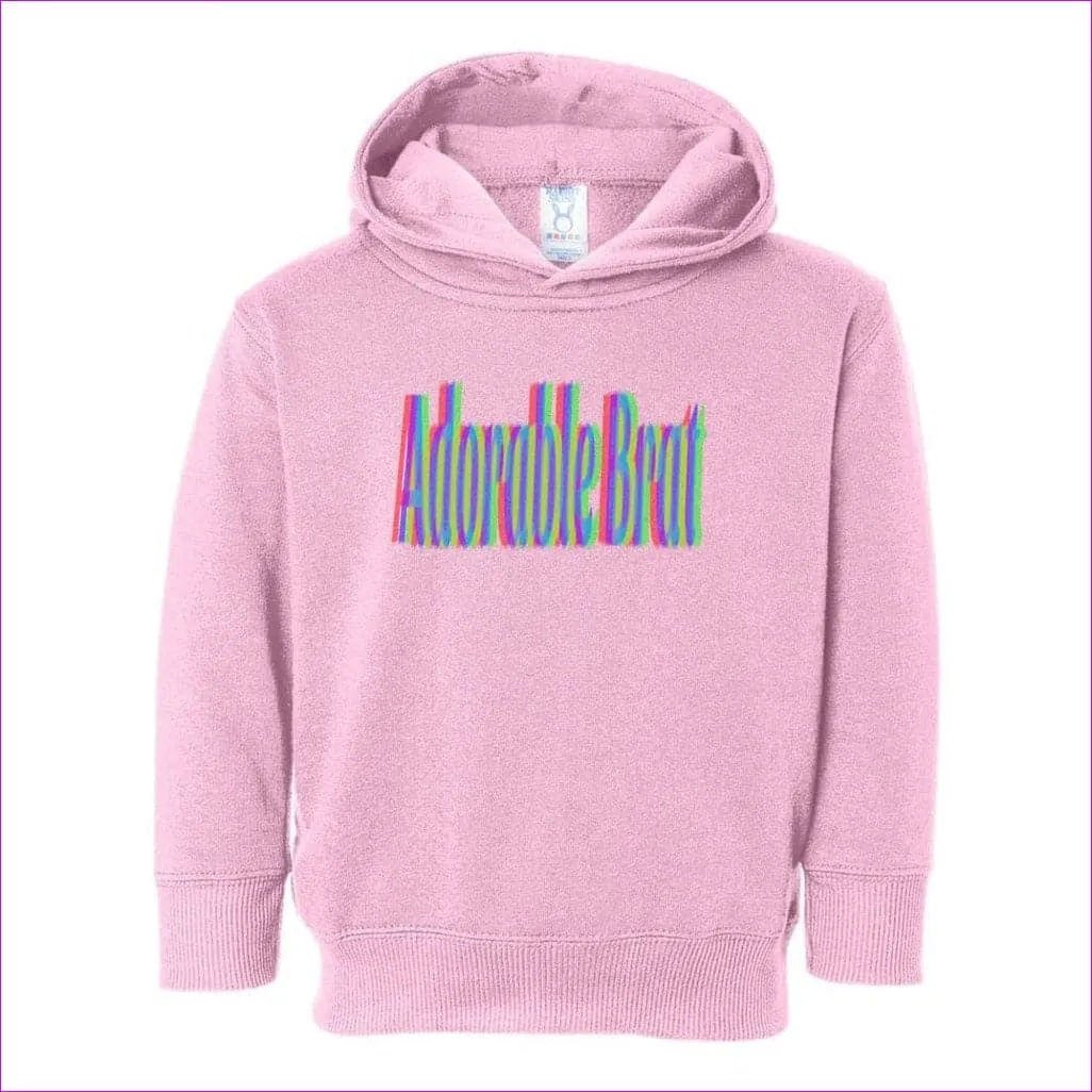 Adorable Brat Toddler Pullover Hoodie