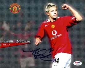 Alan Smith Autographed 8x10 Photo Manchester United PSA/DNA #U54325