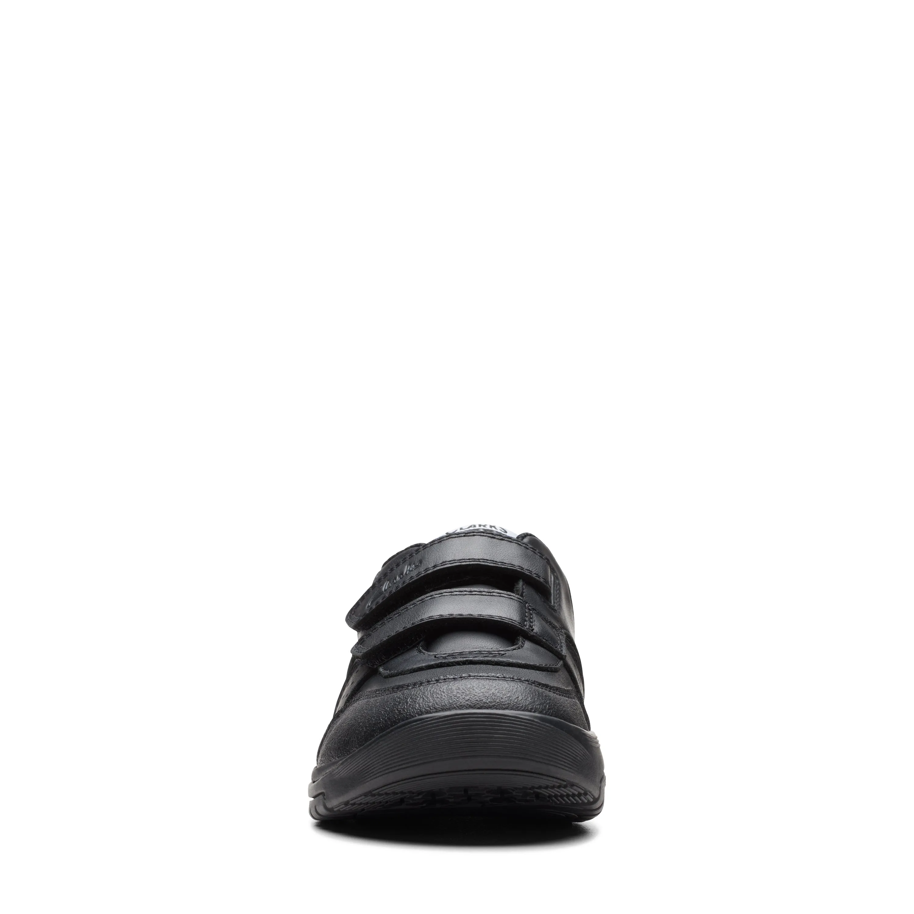 Clarks Cica Star Orb K Boys Black School Shoes