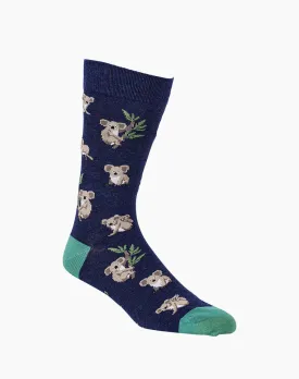 Koala Men's Bamboo Crew Socks