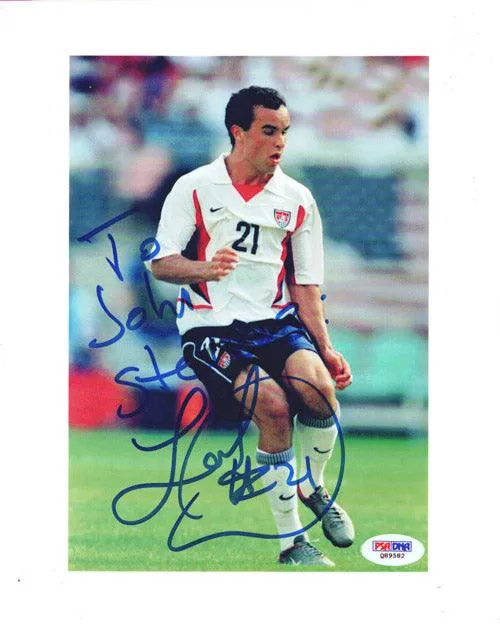 Landon Donovan Autographed 8x10 Photo "To John" PSA/DNA #Q89582