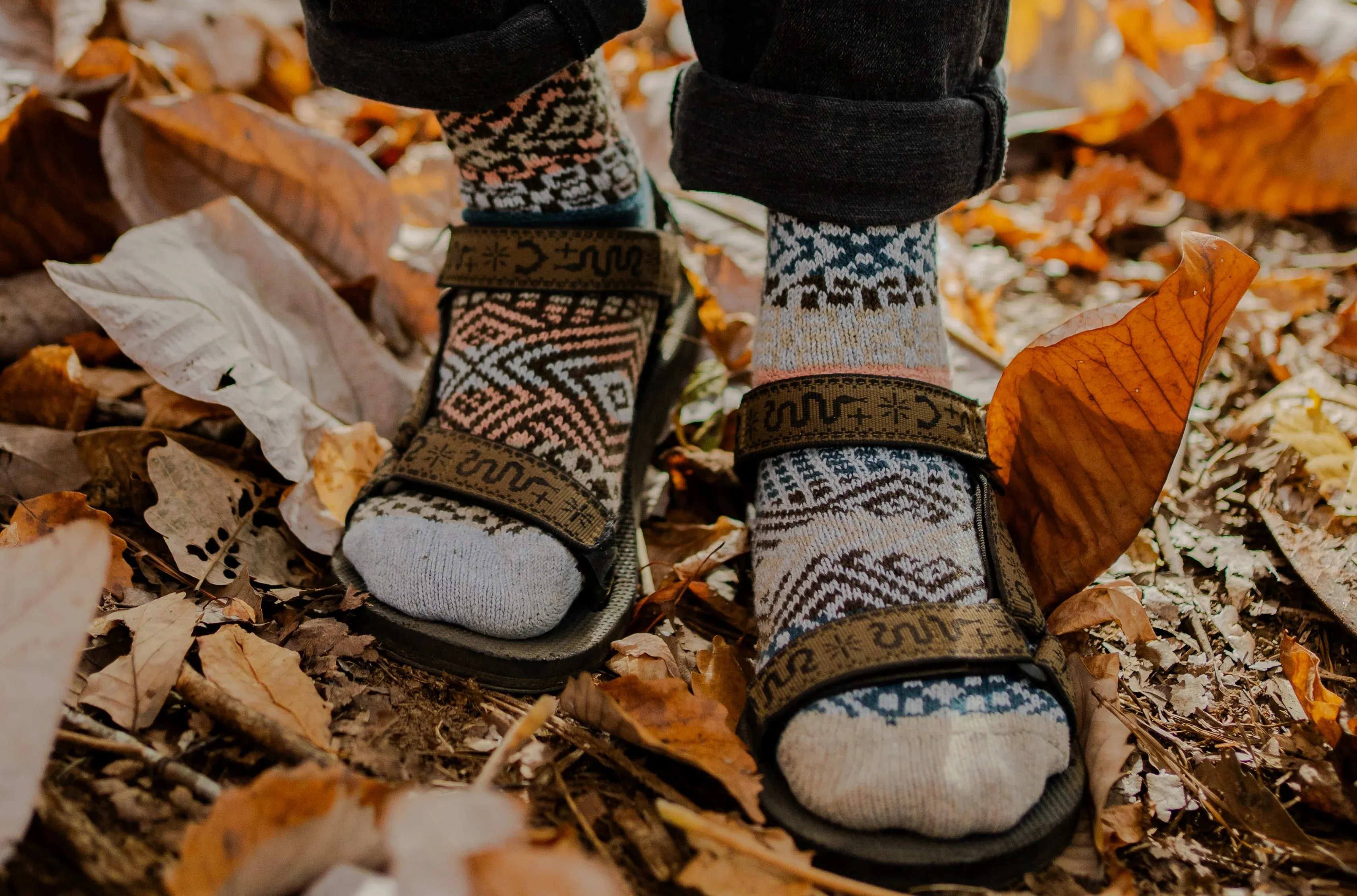 Madrona Recycled Wool Mix Crew Socks