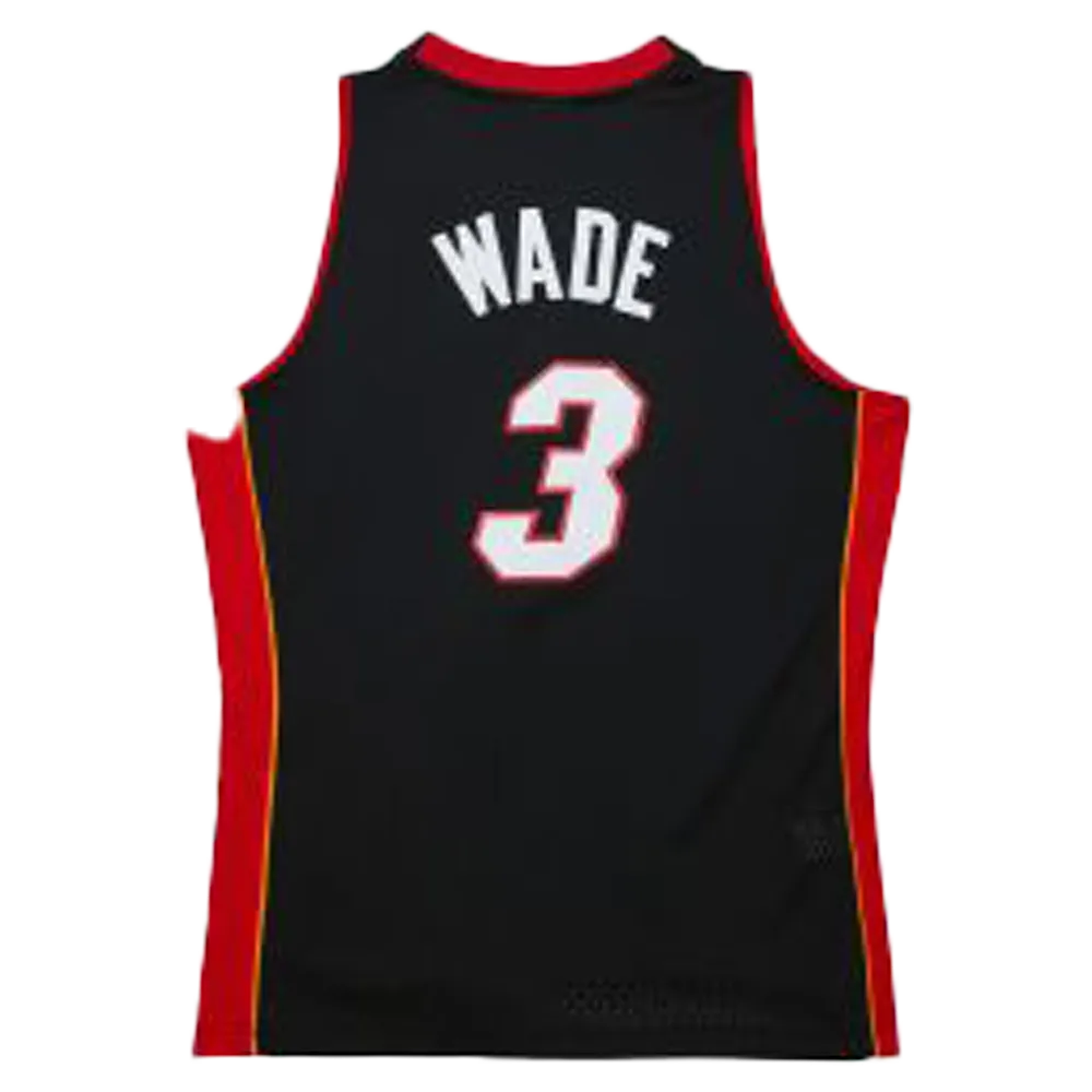 Mitchell & Ness Swingman Dwyane Wade NBA Miami Heat Dark El Heat 2008 Swingman Jersey