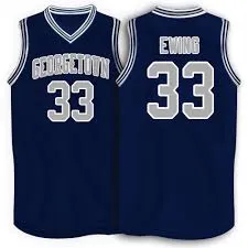 Patrick Ewing Georgetown Hoyas College Basketball Throwback Jersey