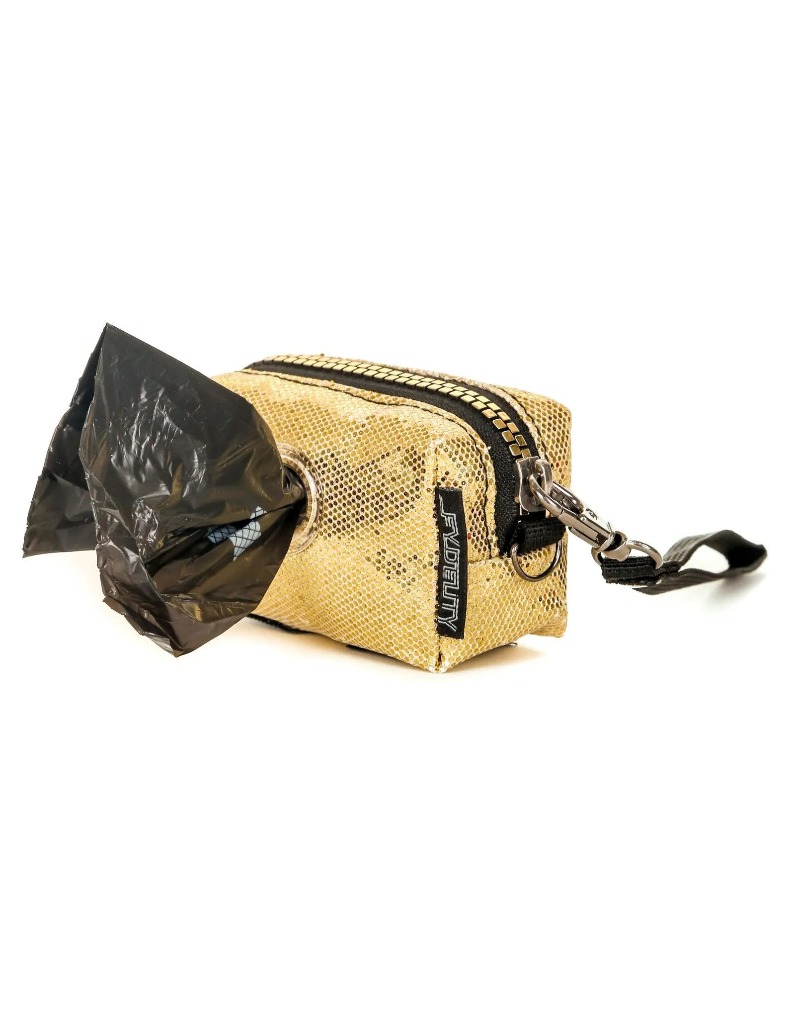 poopyCUTE | Cute Poop Bag Holder | GLAM Gold