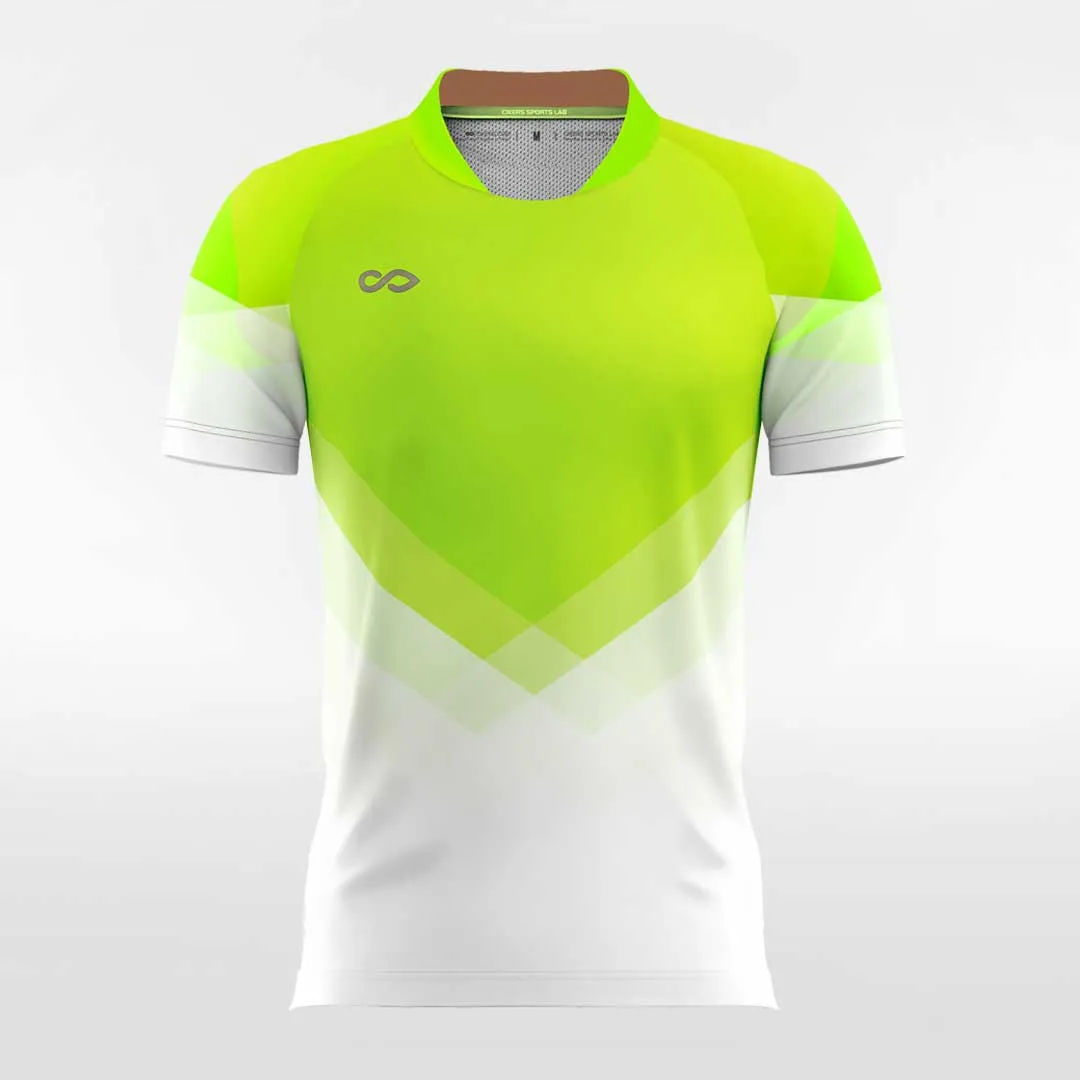 Rocky Mountains - Customized Men's Fluorescent Sublimated Soccer Jersey