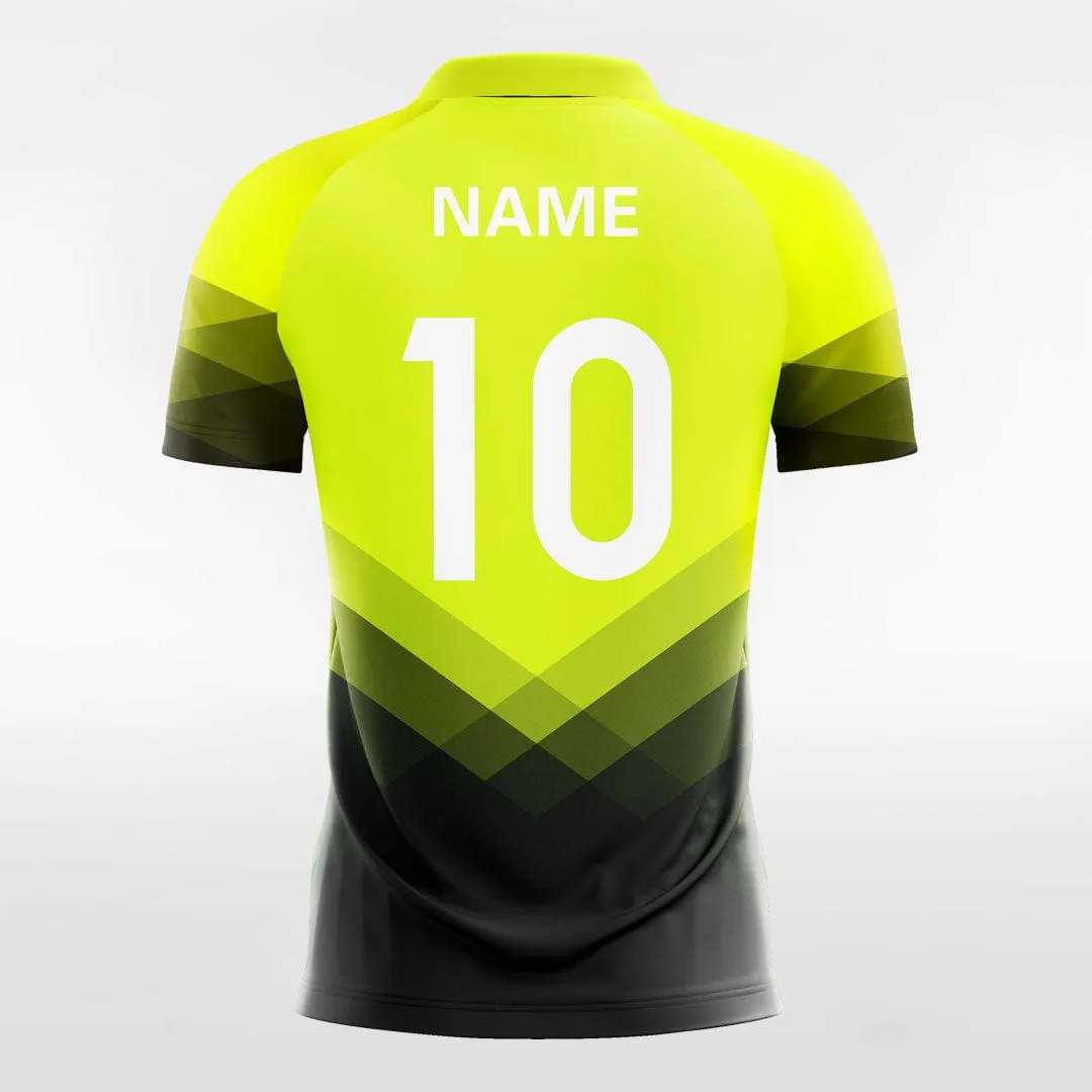 Rocky Mountains - Customized Men's Fluorescent Sublimated Soccer Jersey