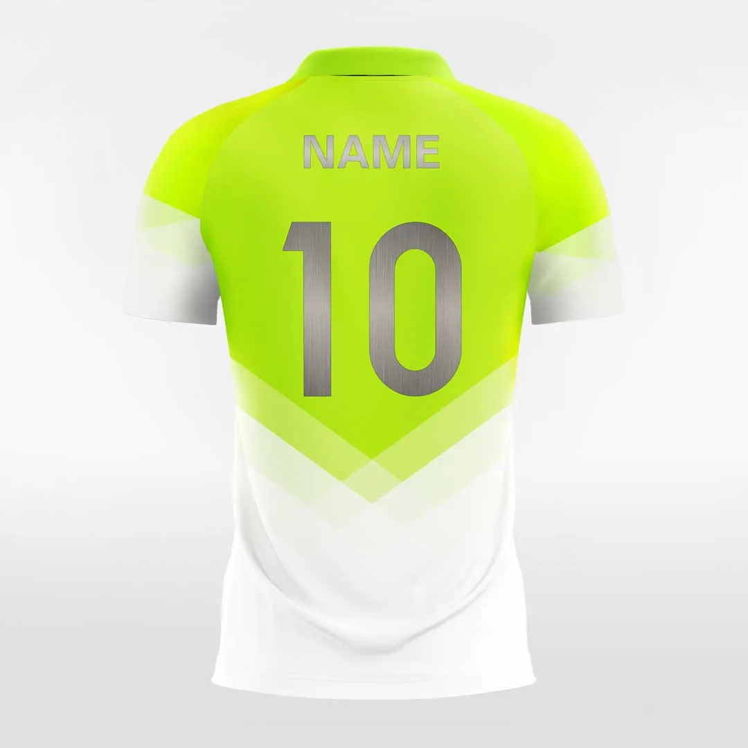 Rocky Mountains - Customized Men's Fluorescent Sublimated Soccer Jersey