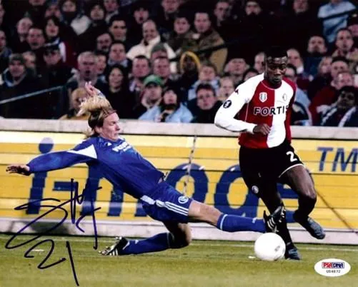 Salomon Kalou Autographed 8x10 Photo Chelsea PSA/DNA #U54872