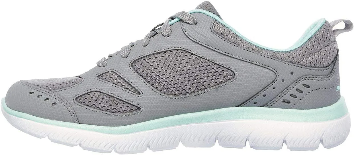 Skechers Summits Suited Womens Training Shoes - Grey