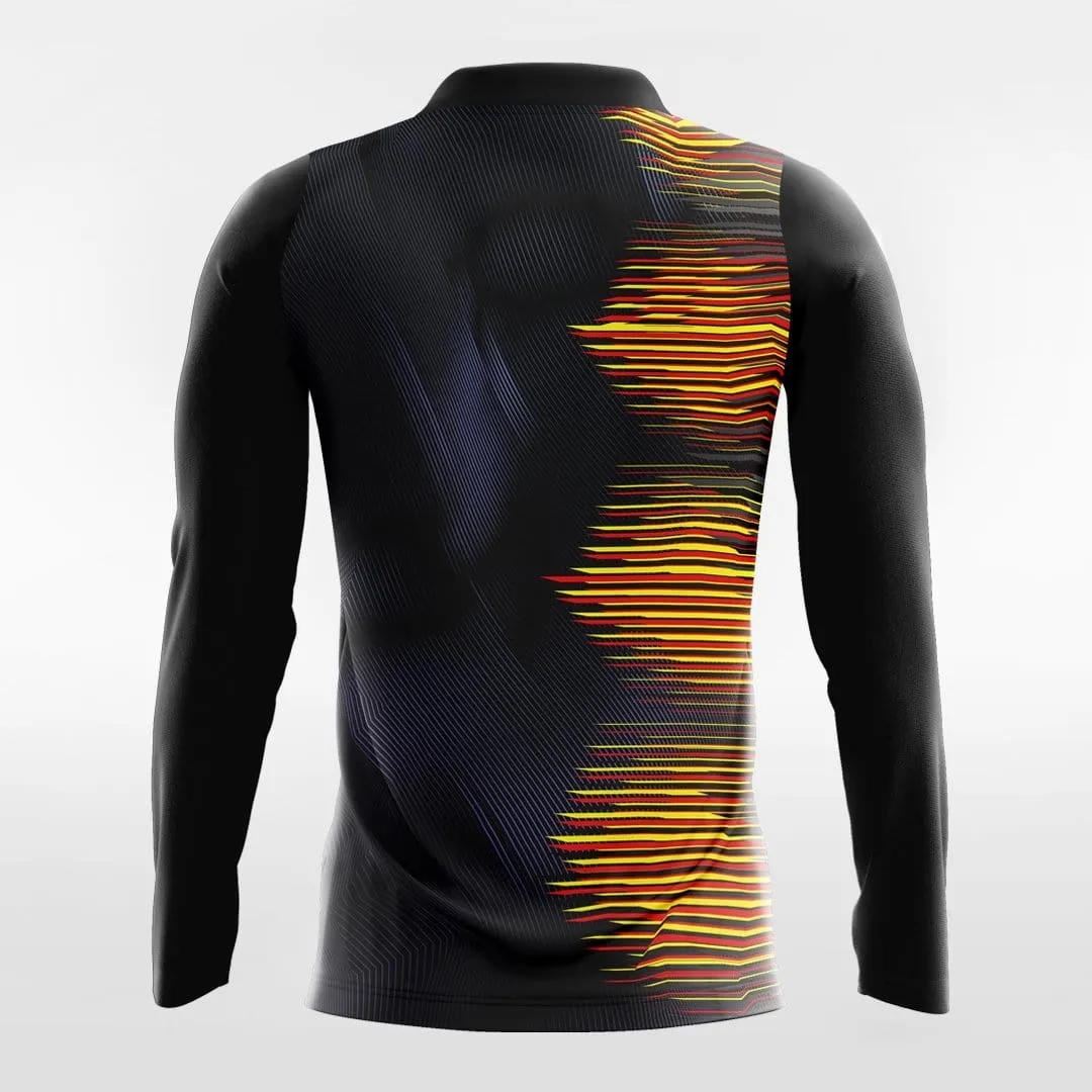 Team Germany - Customized Men's Sublimated Long Sleeve Soccer Jersey