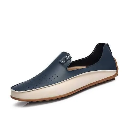 US Size 6.5-11.5 Men Shoes Outdoor Casual Round Toe Slip On Breathable Flats