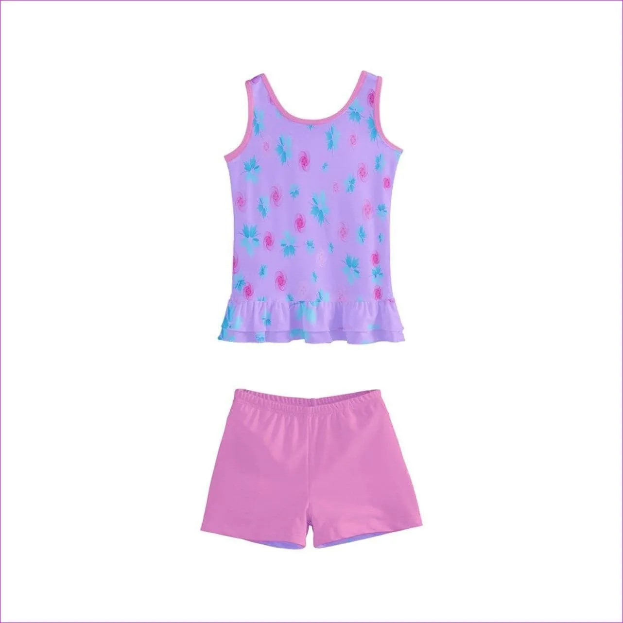 Whimsical Kids Boyleg Swimsuit