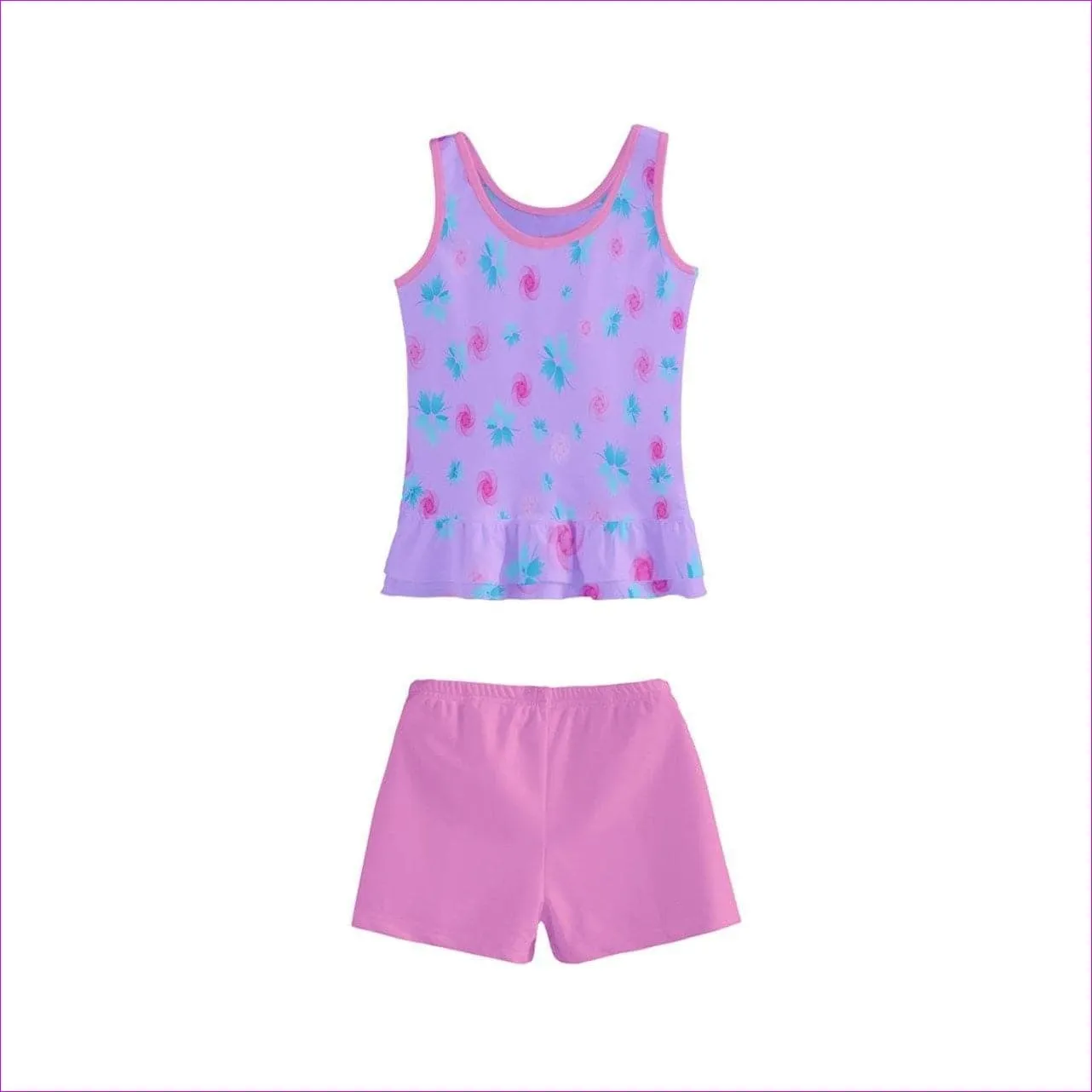 Whimsical Kids Boyleg Swimsuit