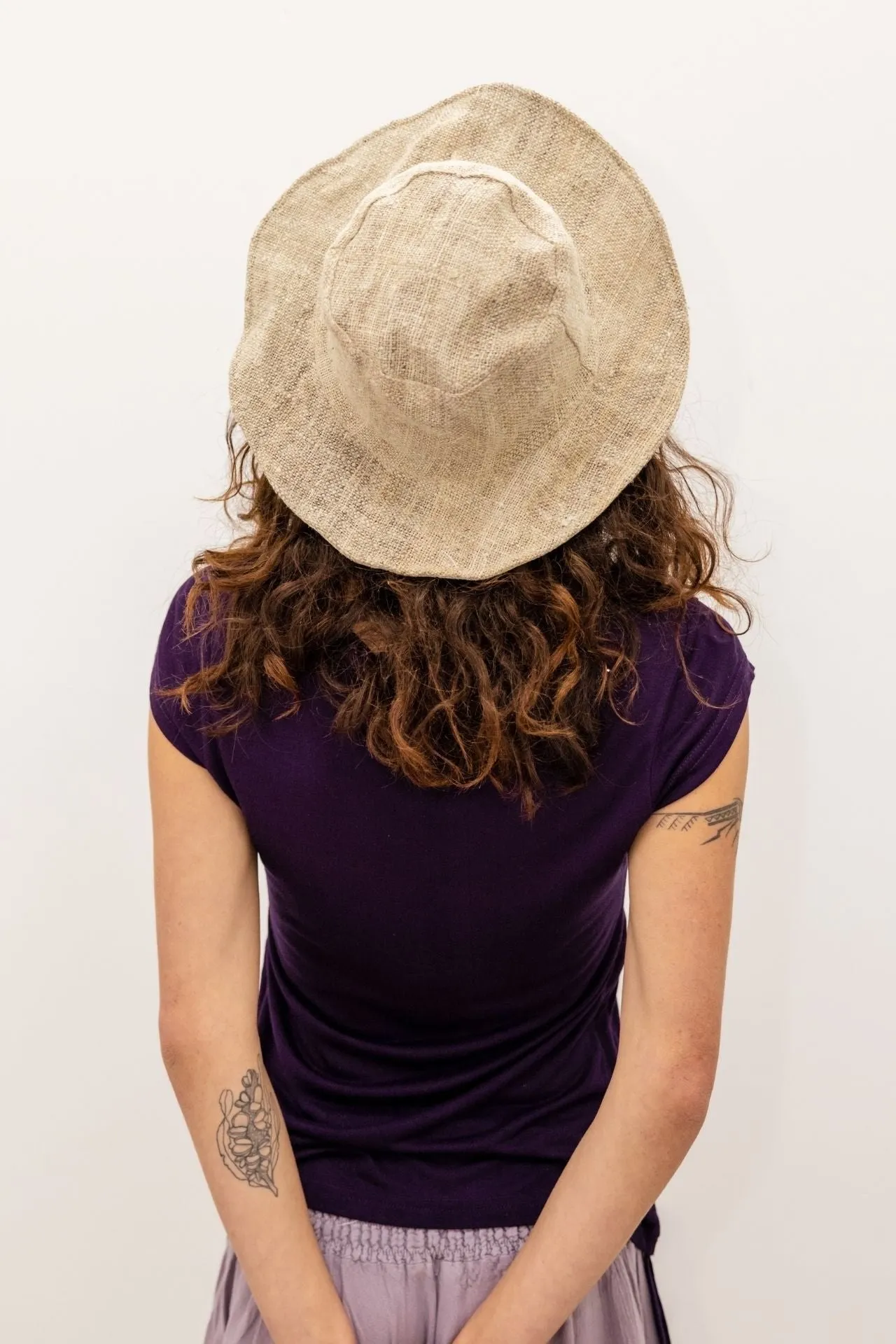 Wide Brim Hemp Hat