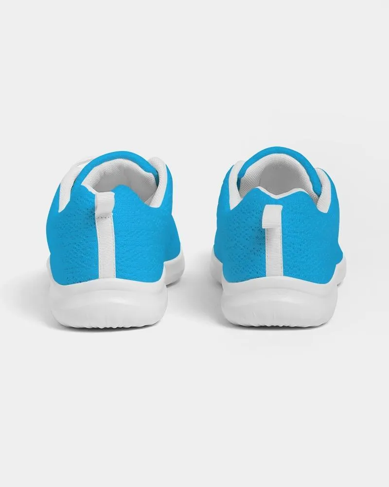 Womens Sneakers - Vibrant Blue Low Top Sports Shoes