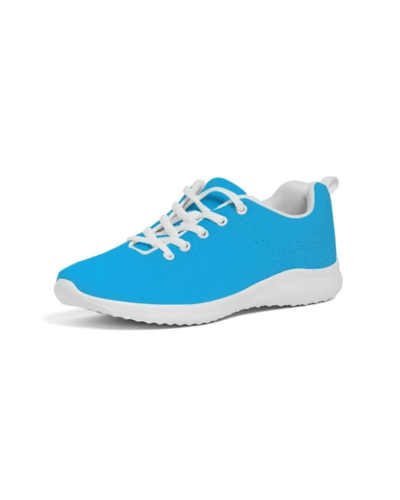 Womens Sneakers - Vibrant Blue Low Top Sports Shoes